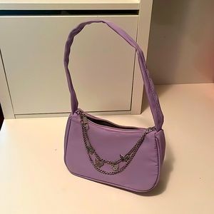 Chain Decor Minimalist Shoulder Bag